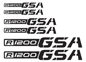 Bmw adventure stickers