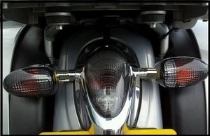 BMW-R1200C-R1200CL-R1200-1200-GERAUCHERT-LINSE-RUCKLICHT-GLUHLAMPE