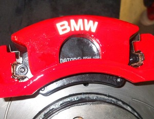 Bmw brake caliper calliper decals stickers #6