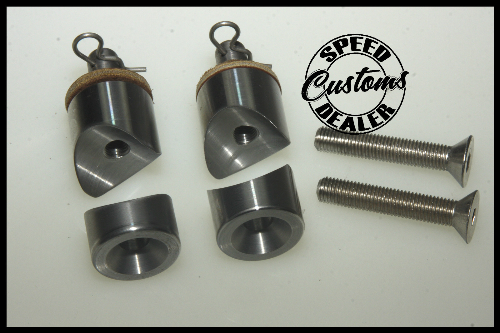 BOLT ON SEAT SPRING MOUNTS 1" HARLEY CHOPPER BOBBER eBay