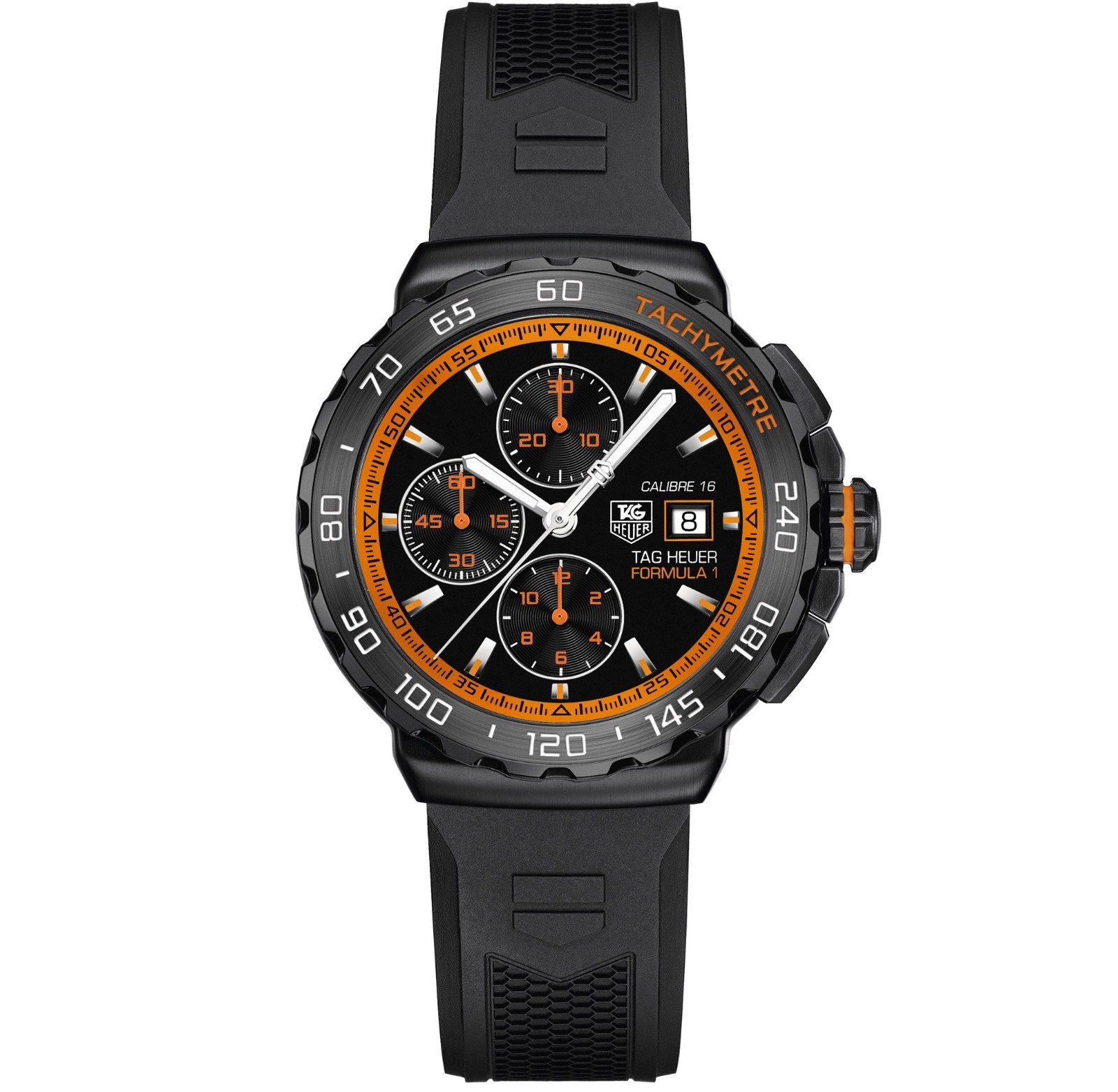 tag heuer formula 1 calibre 16 tachymeter