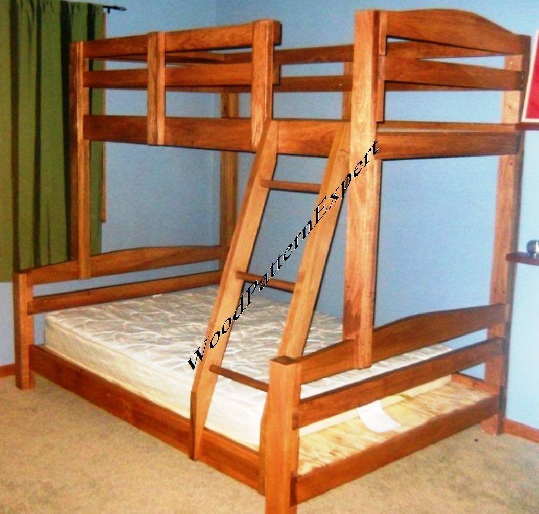 twin over full bunk bed plans download bunk bed plans