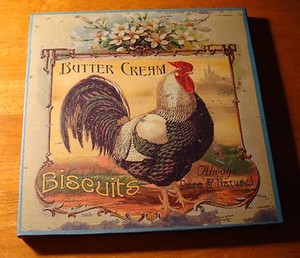 Kitchen Signs on Chicken Hen French Country Primitive Farm House Kitchen Decor Sign
