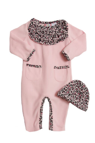 Baby Togs Newborn Girls (3-9 months) 2 pc pink leopard print polar fleece set in Clothing, Shoes & Accessories, Baby & Toddler Clothing, Girls' Clothing (Newborn-5T) | eBay
