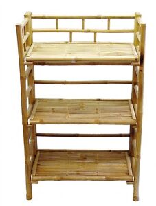 Bamboo Shelf Cabinet - 5404