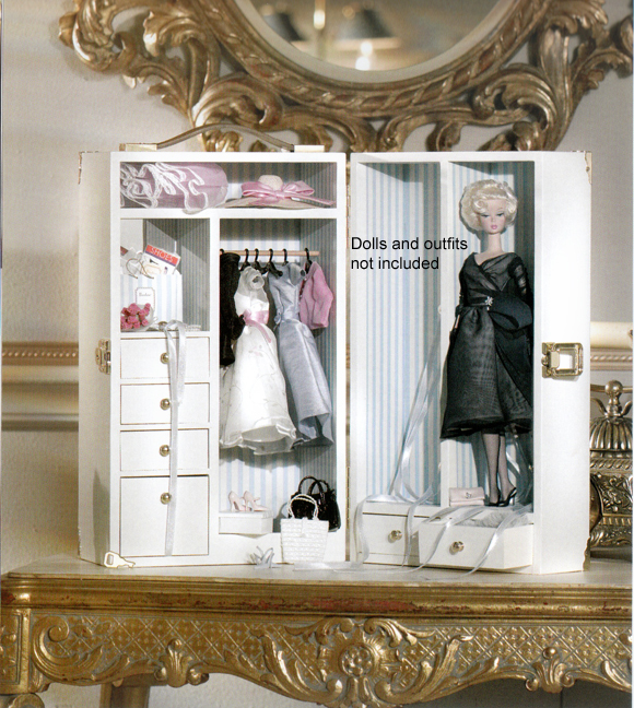 Barbie Silkstone Doll Trunk Wardrobe Carrying Case On Popscreen