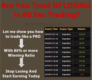 binary options trading strategies for 60 seconds