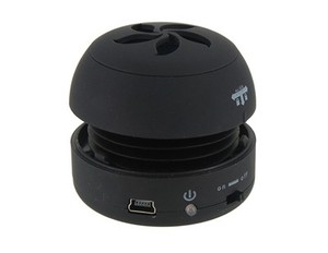 Ipod Rechargeable Speaker Portable on Black Portable Usb Rechargeable Hamburger Speaker For Mp3 4 Ipod