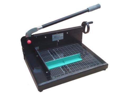 Brand New 12" Industrial Heavy Duty Metal Guillotine Paper Cutter - Black in Business & Industrial, Printing & Graphic Arts, Bindery & Finishing Equipment | eBay