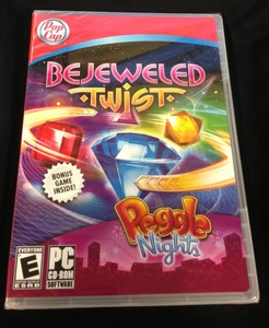 Brand New Bejeweled Twist and Peggle Nights PC Game | eBay
