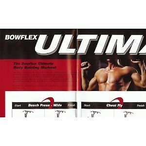 Bowflex Ultimate Exercise Wall Chart