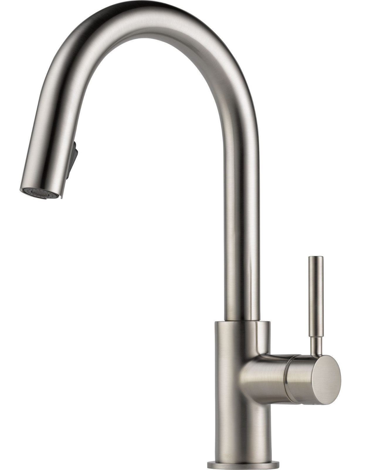 New - Stainless Steel 1 Handle Pull Down Kitchen Faucet Modern Kitchen ...