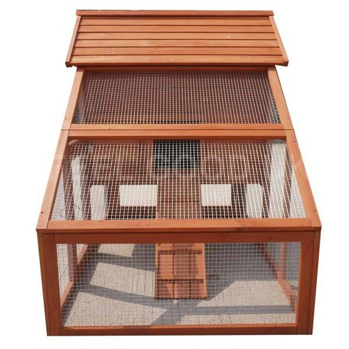 CHICKEN COOP & RUN HEN HOUSE POULTRY ARK HOME NEST BOX COUP COOPS 