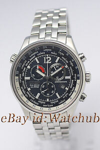 CITIZEN-ECO-DRIVE-DUAL-PILOT-WORLD-TIME-330FEET-CHRONOGRAPH-MENS-WATCH