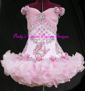 Dress Rental on Custom Made National Pageant Dress Ooak High Glitz   Ebay