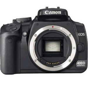 Canon 400d Dslr Camera on Canon Eos 400d Digital Rebel Xti 10 1 Mp Digital Slr Camera   Black