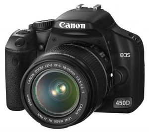 Canon  Dslr Camera on Canon Eos 450d Rebel Xsi 12 2 Mp Digital Slr Camera   Black Kit W Ef S