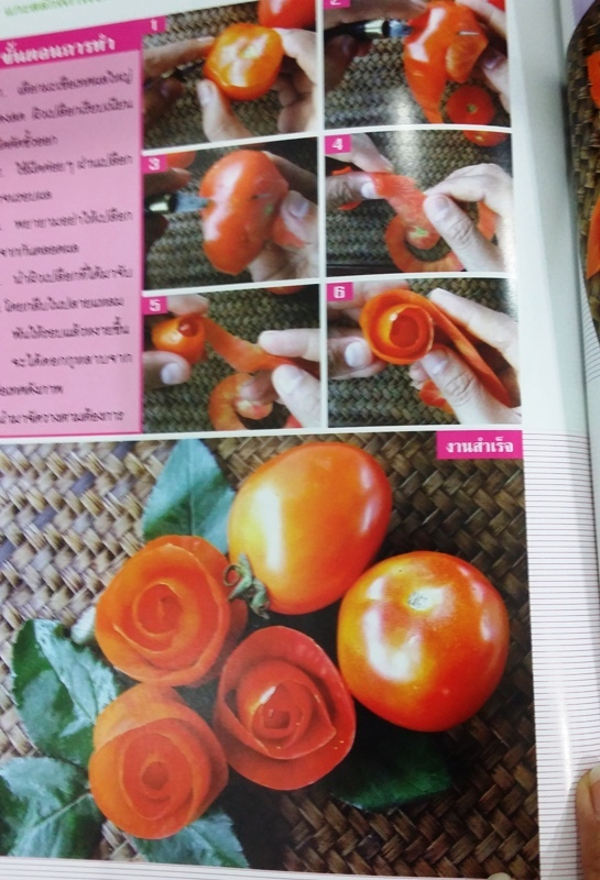 fruit and vegetable carving books