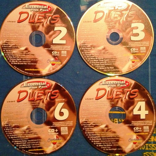 Chartbuster Karaoke Duet Songs 67 Great Songs on 4 CD+G Factory