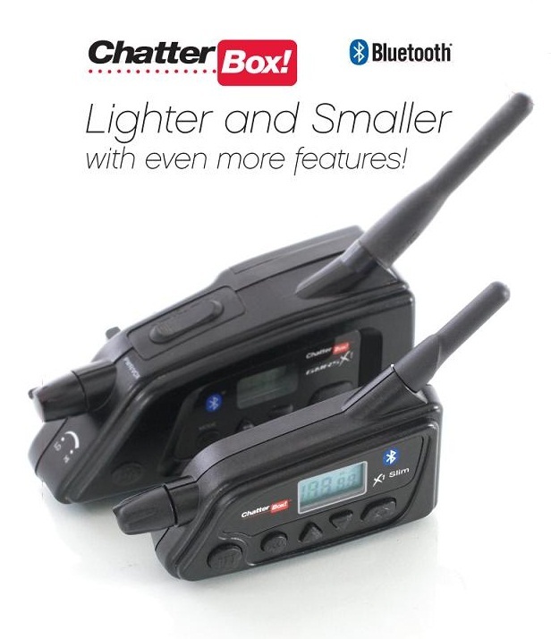ChatterBox GMRS X1 Slim Motorcycle Snowmobile Helmet Communicator