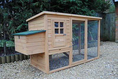 Chicken Coop Poultry Rabbit Cat House | eBay