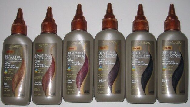 Clairol Beautiful Collection Advanced Gray Solution Color Chart