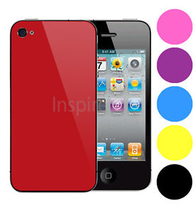 Iphoneglass  on Glass Replacement Back Battery Cover Housing For Apple Iphone 4
