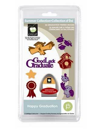 Cricut Happy Graduation Seasonal Cartridge >> Brand-New <<