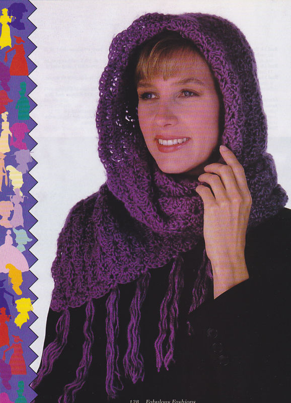 Hooded Crochet Crochet  Scarf instructions hooded scarf Dreamz: (Free Pattern) Aesthetic