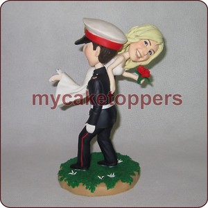 Custom Cake Topper wedding birthday your face clothes personalized cake