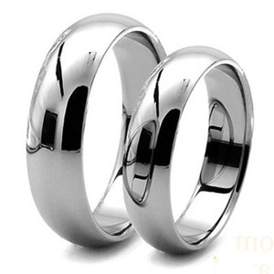 Custom Wedding Ring Sets on Custom Classic Matching Titanium Ring Set Wedding Bands   Ebay