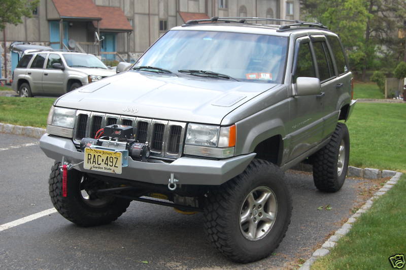 1996 Jeep grand cherokee winch bumper