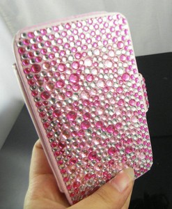 Ipod Touch Leather Case on Flip Leather Hard Cover Case For Ipod Touch 4 4g Pink Tc53   Ebay