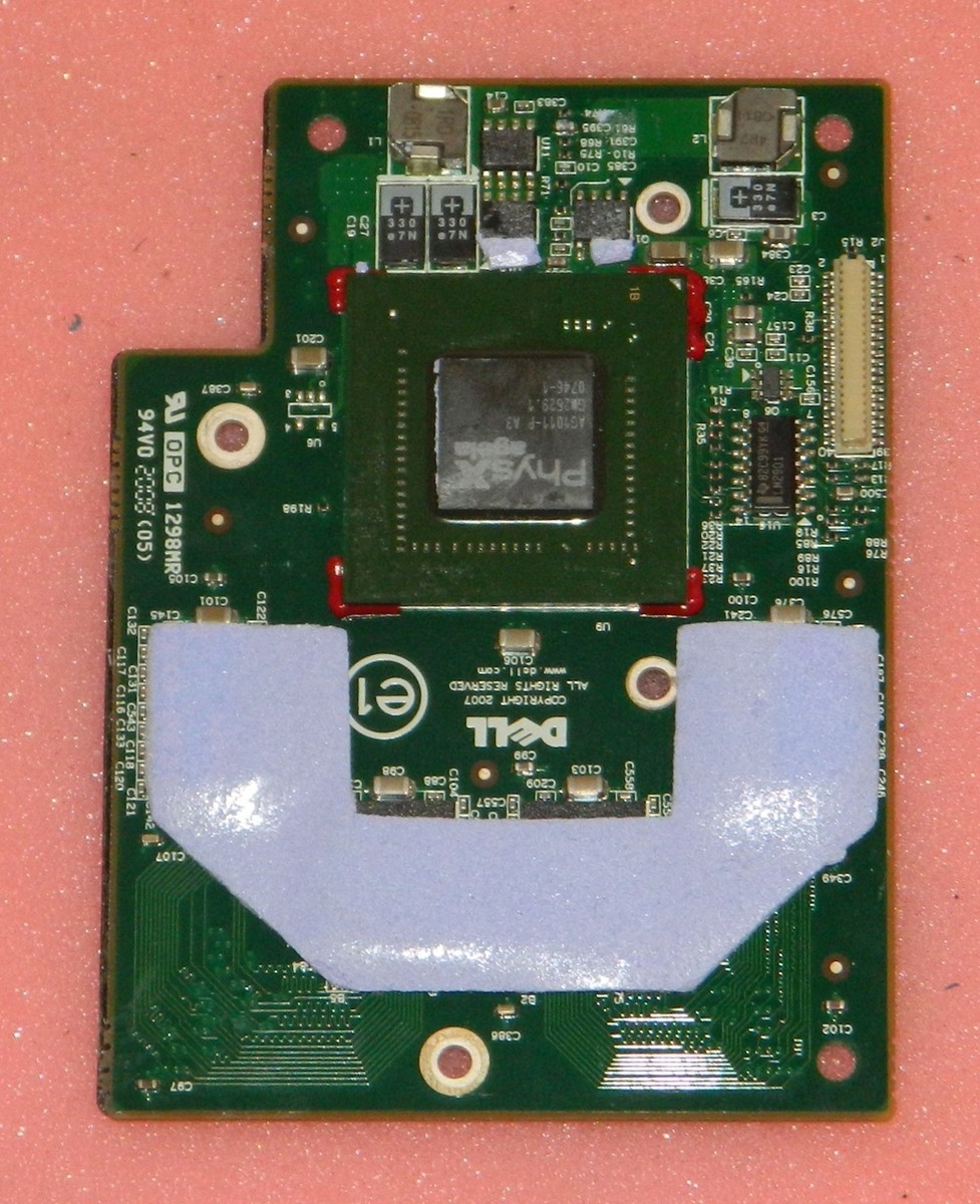 Dell Xps M1730 128mb Nvidia Physx Ageia Graphics Card Dpn 0ry946 Ry946 Ss27 On Popscreen