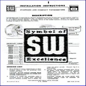 Stewart Warner Tach Wiring Diagram Wiring Diagrams