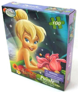 Children Jigsaw Puzzles on Fairies Tinkerbell Puzzle Jigsaw For Kids Children 100 Pieces Nib New
