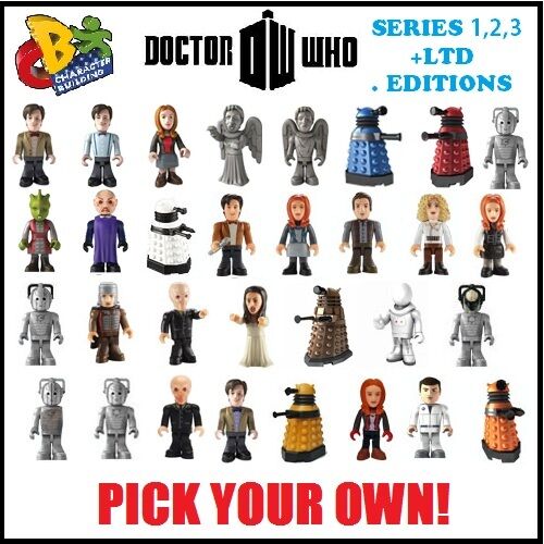 DR WHO MICRO FIGURES - PICK OWN - SERIES 1/2/3 & RARE CHARACTER BUILDING LEGO in Toys & Hobbies, Action Figures, TV, Movie & Video Games | eBay