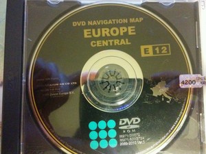 toyota dvd navigation map europe 2009 #5