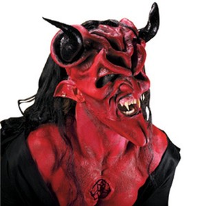 Prosthetic Makeup on Devil Satan Halloween Costume Makeup Latex Prosthetic Appliance   Ebay