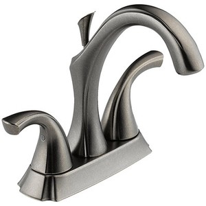 Delta Bathroom Sink Faucets on Delta 2592 Pt Addison Two Handle Bathroom Sink Faucet Aged Pewter