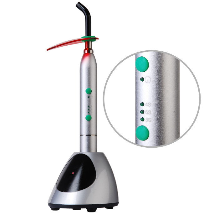 New Dental Wireless Cordless LED Curing Light Lamp Orthodontics 2000mw/cm2
