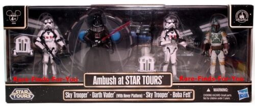 Disney Parks Star Wars Tours 2011 Ambush Figures Set Darth Vader Boba Fett (NEW) in Toys & Hobbies, Action Figures, TV, Movie & Video Games | eBay