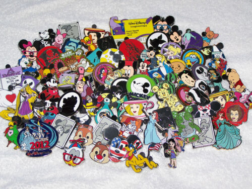 Disney trading pins lot of 100 (Free Shipping) no duplicates USA seller in Collectibles, Disneyana, Contemporary (1968-Now) | eBay