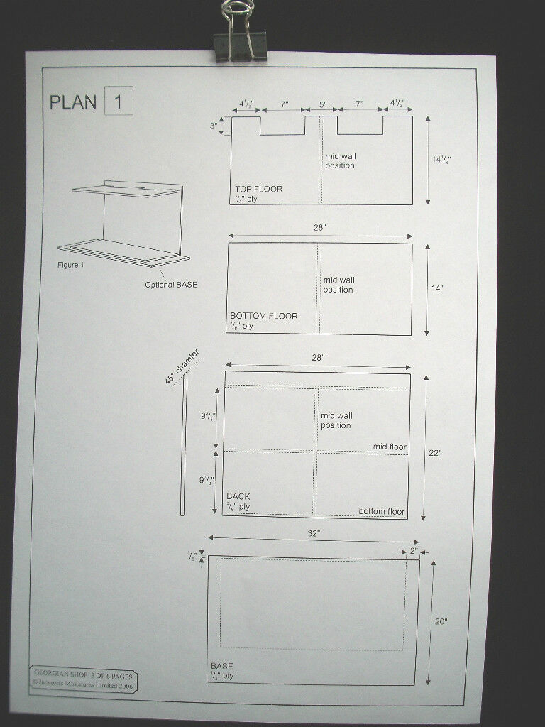  Printable Dollhouse Furniture Plans | Beginner Woodworking Projects