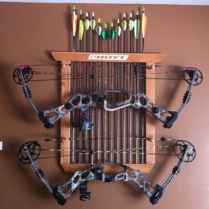 Bow+And+Arrow+Rack+Plans Details about Double Bow and Arrow Archery 