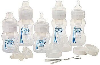 Dr. Brown's BPA Free Wide Neck Newborn Feeding Set in Baby, Feeding, Baby Bottles | eBay
