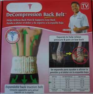 Dr Ho's Decompression Belt Back Brace Back Pain Lumbar in Health & Beauty, Medical, Mobility & Disability, Braces & Supports | eBay