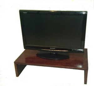 Dresser Top Tabletop TV stand Real wood with stain finish Check it out 