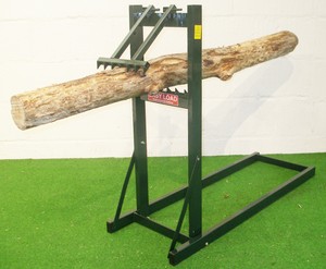 EASY LOAD SAW HORSE CHAINSAW METAL SAWHORSE LOGS FOR WOOD BURNER ELSH