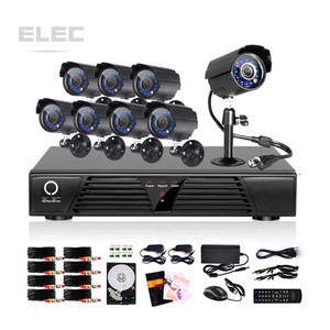 best 8 camera dvr security system on CH DVR Indoor Outdoor CCTV Video Surveillance Security Camera System ...